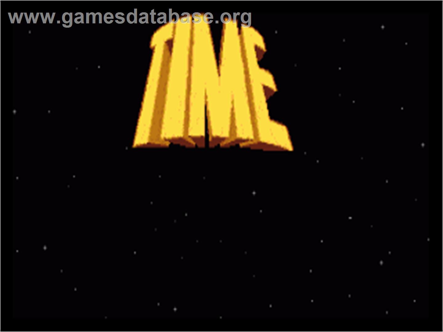Time - Commodore Amiga - Artwork - Title Screen