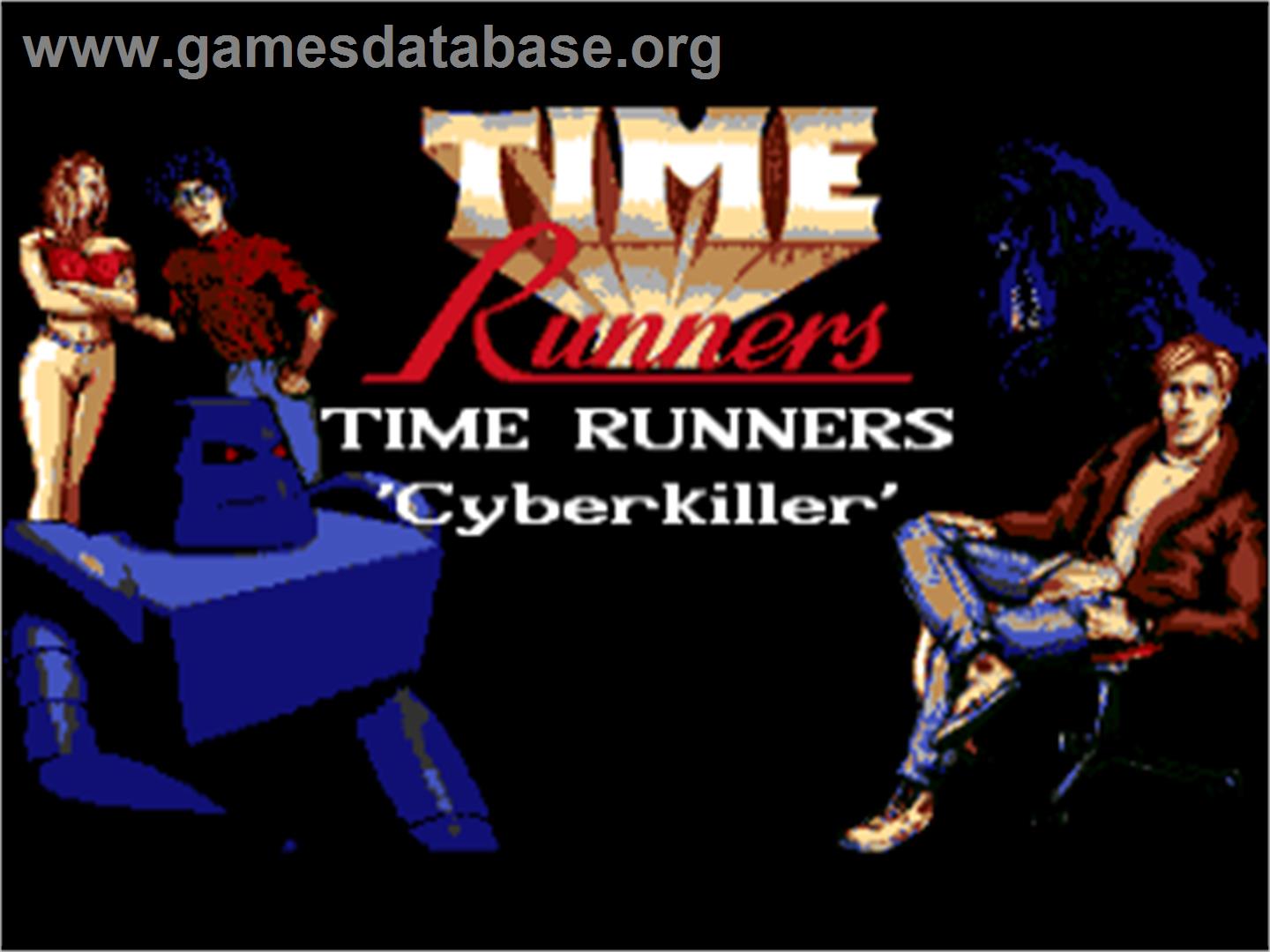 Time Runners 13 - Cyberkiller - Commodore Amiga - Artwork - Title Screen