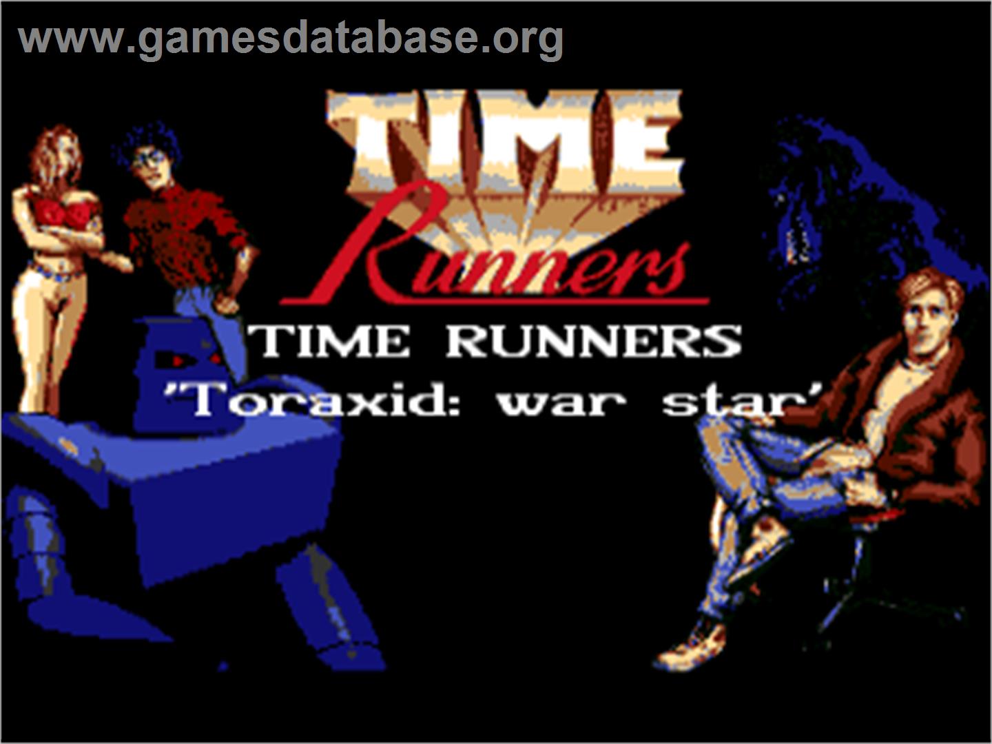 Time Runners 14 - Toraxid - War Star - Commodore Amiga - Artwork - Title Screen