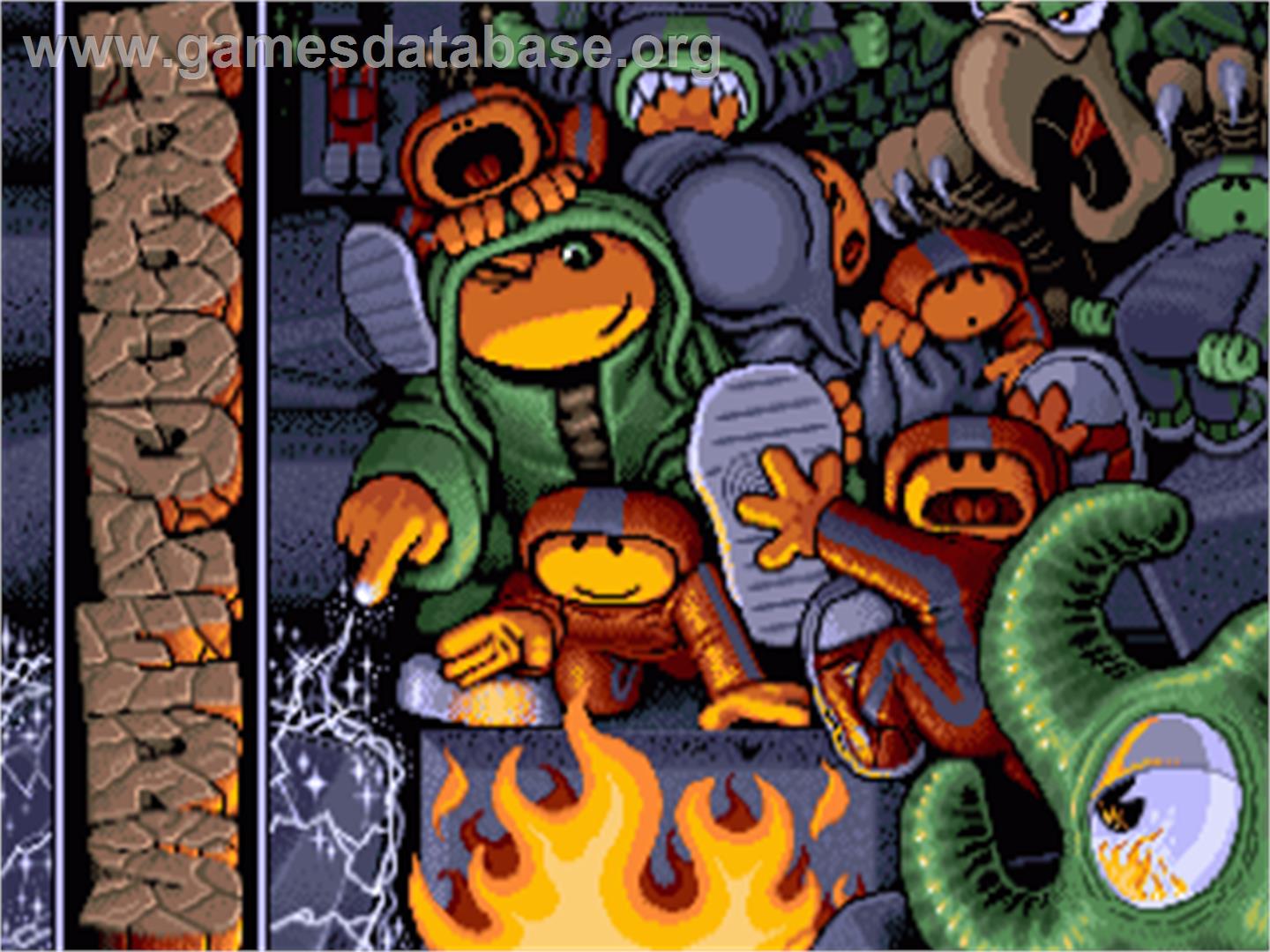 Troddlers - Commodore Amiga - Artwork - Title Screen