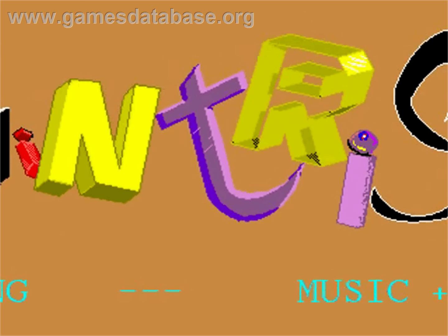 Twintris - Commodore Amiga - Artwork - Title Screen