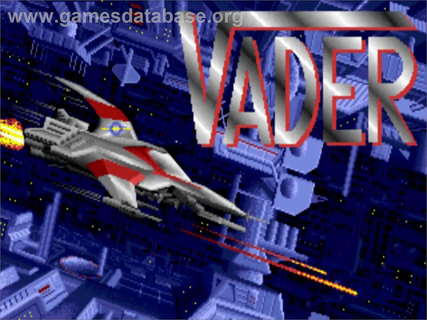 Vader - Commodore Amiga - Artwork - Title Screen