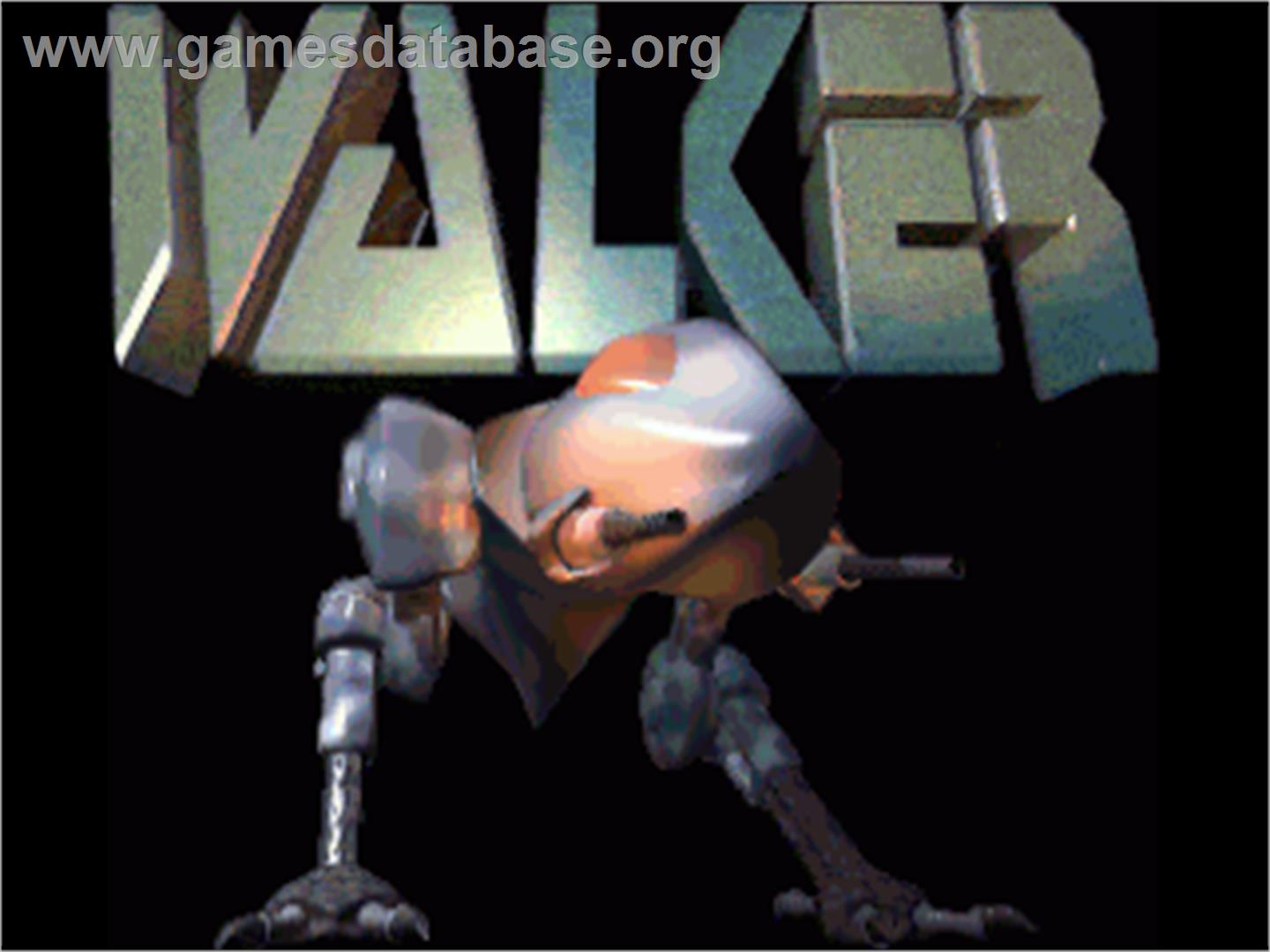 Walker - Commodore Amiga - Artwork - Title Screen