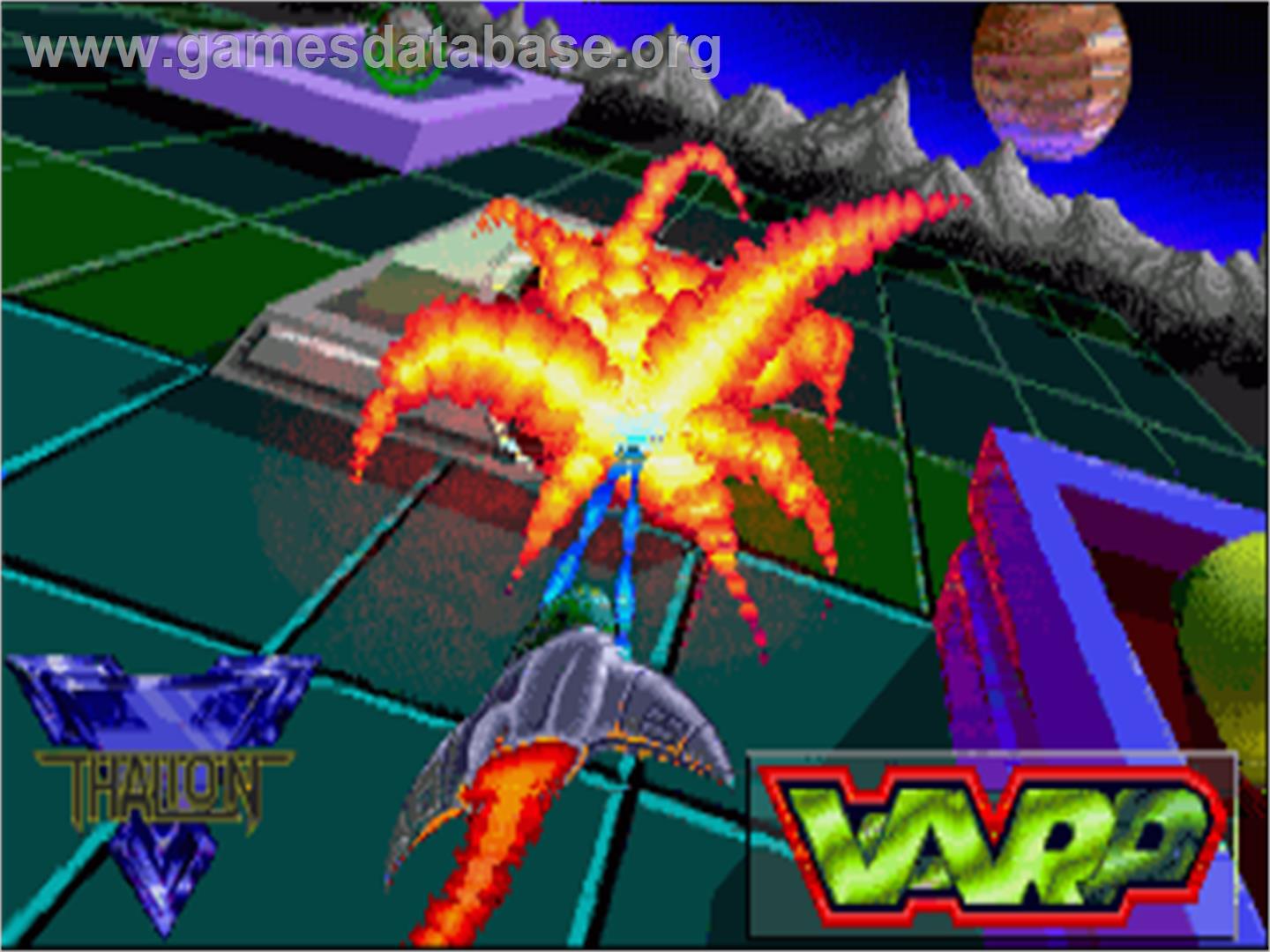 Warp - Commodore Amiga - Artwork - Title Screen