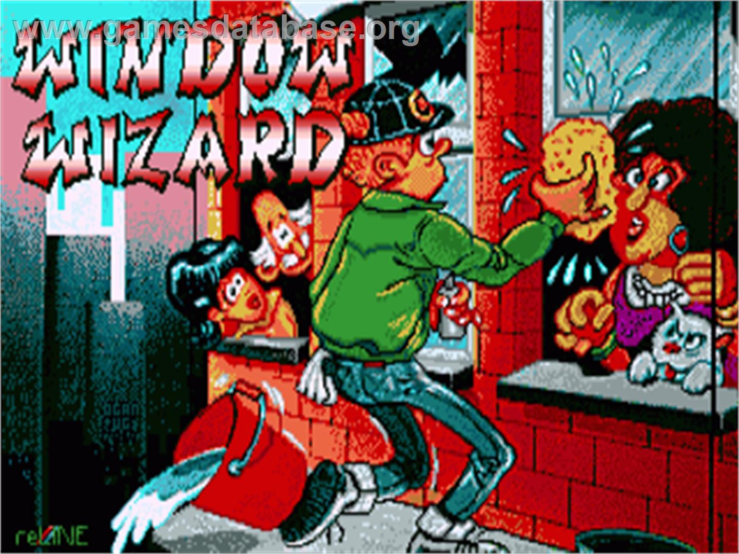 Window Wizard - Commodore Amiga - Artwork - Title Screen
