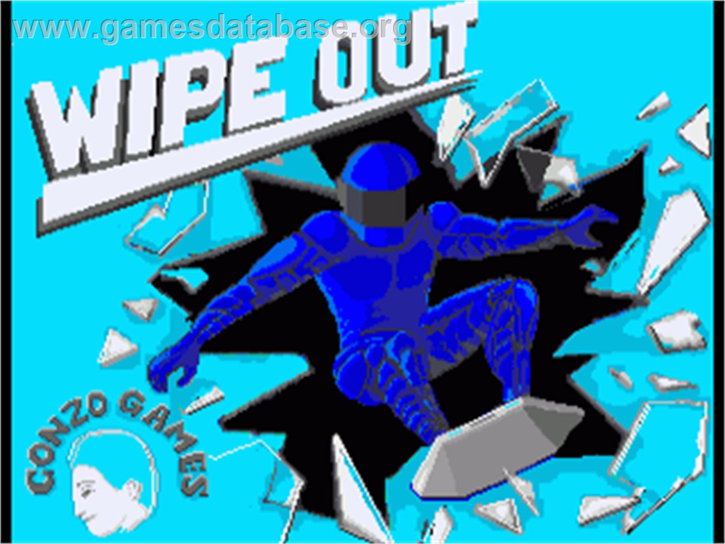 Wipe Out - Commodore Amiga - Artwork - Title Screen