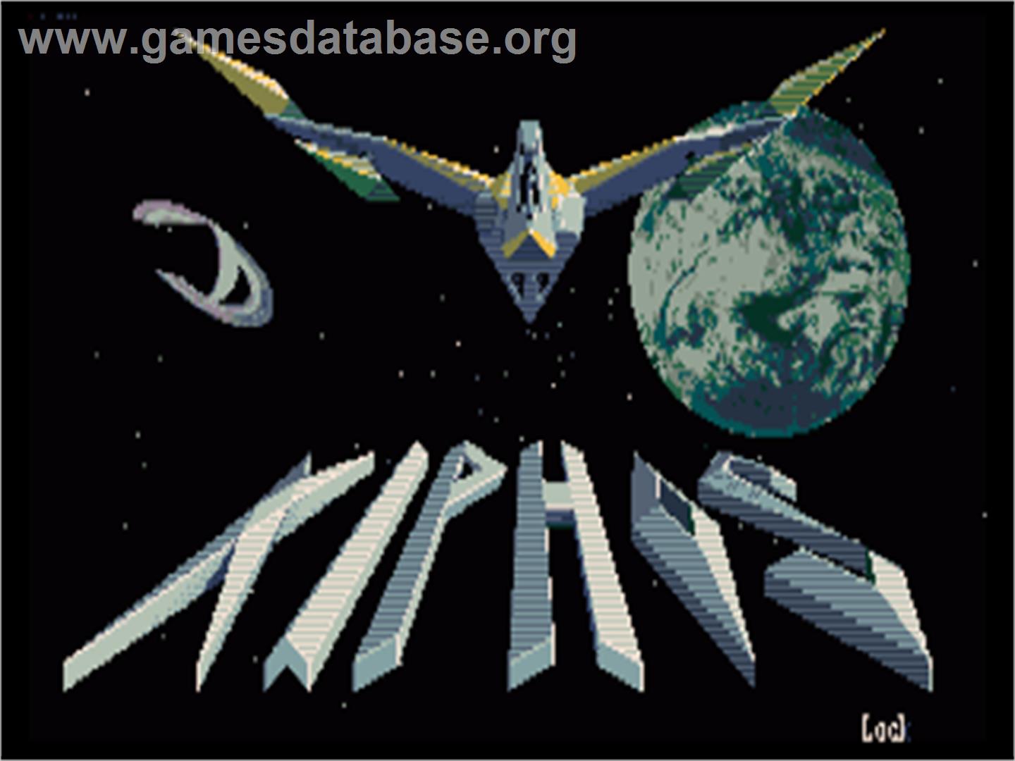 Xiphos - Commodore Amiga - Artwork - Title Screen