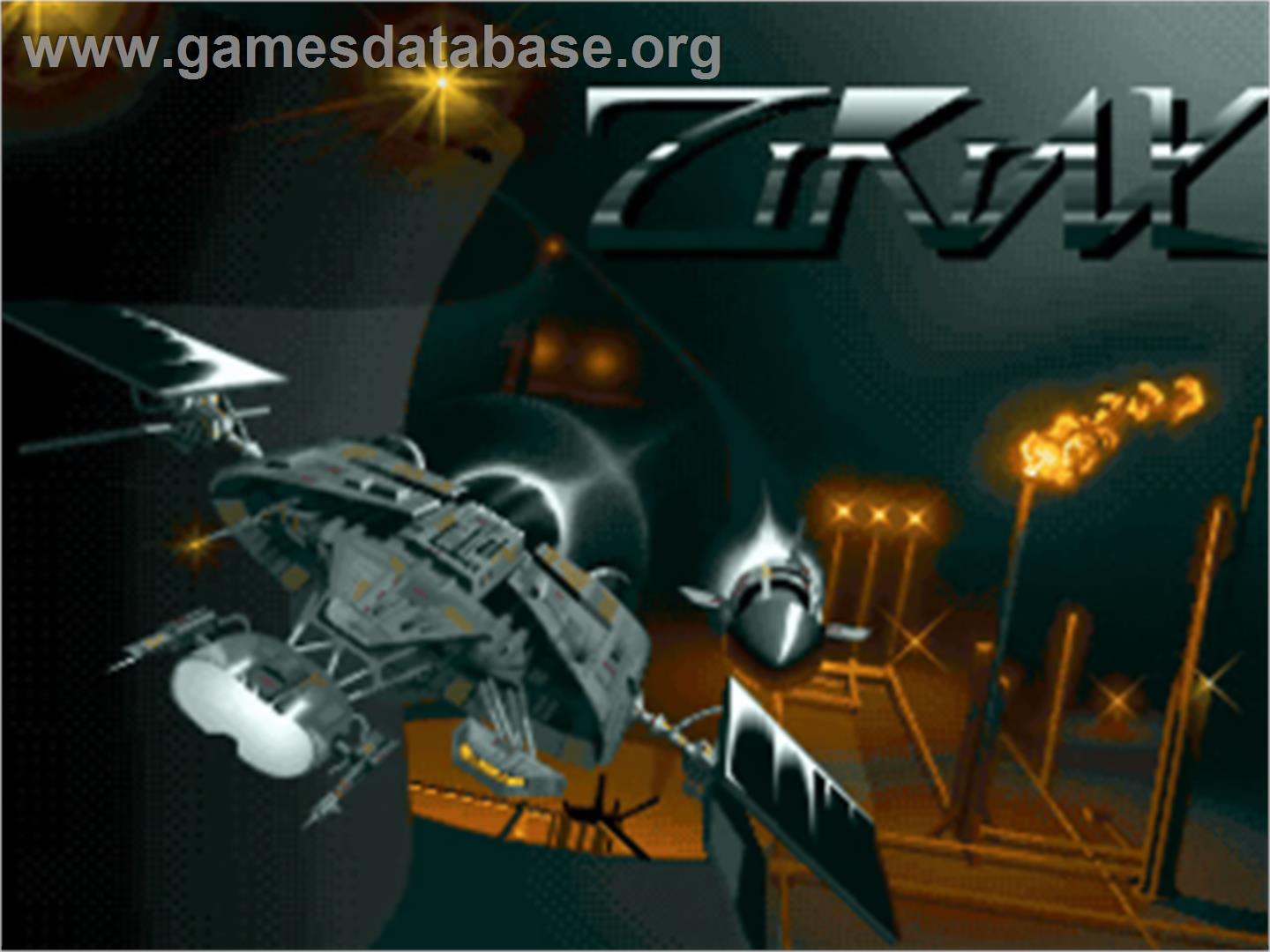 Ziriax - Commodore Amiga - Artwork - Title Screen
