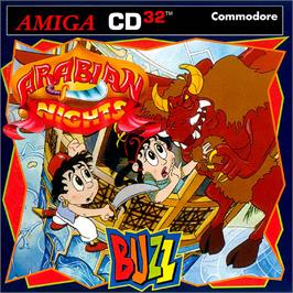 Box cover for Arabian Nights on the Commodore Amiga CD32.