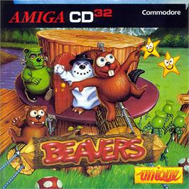 Box cover for Beavers on the Commodore Amiga CD32.