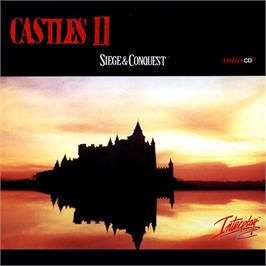 Box cover for Castles 2: Siege & Conquest on the Commodore Amiga CD32.