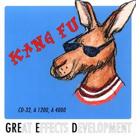 Box cover for Kang Fu on the Commodore Amiga CD32.