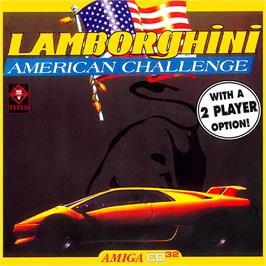 Box cover for Lamborghini - American Challenge on the Commodore Amiga CD32.