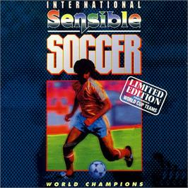 Box cover for Sensible Soccer - International Edition on the Commodore Amiga CD32.