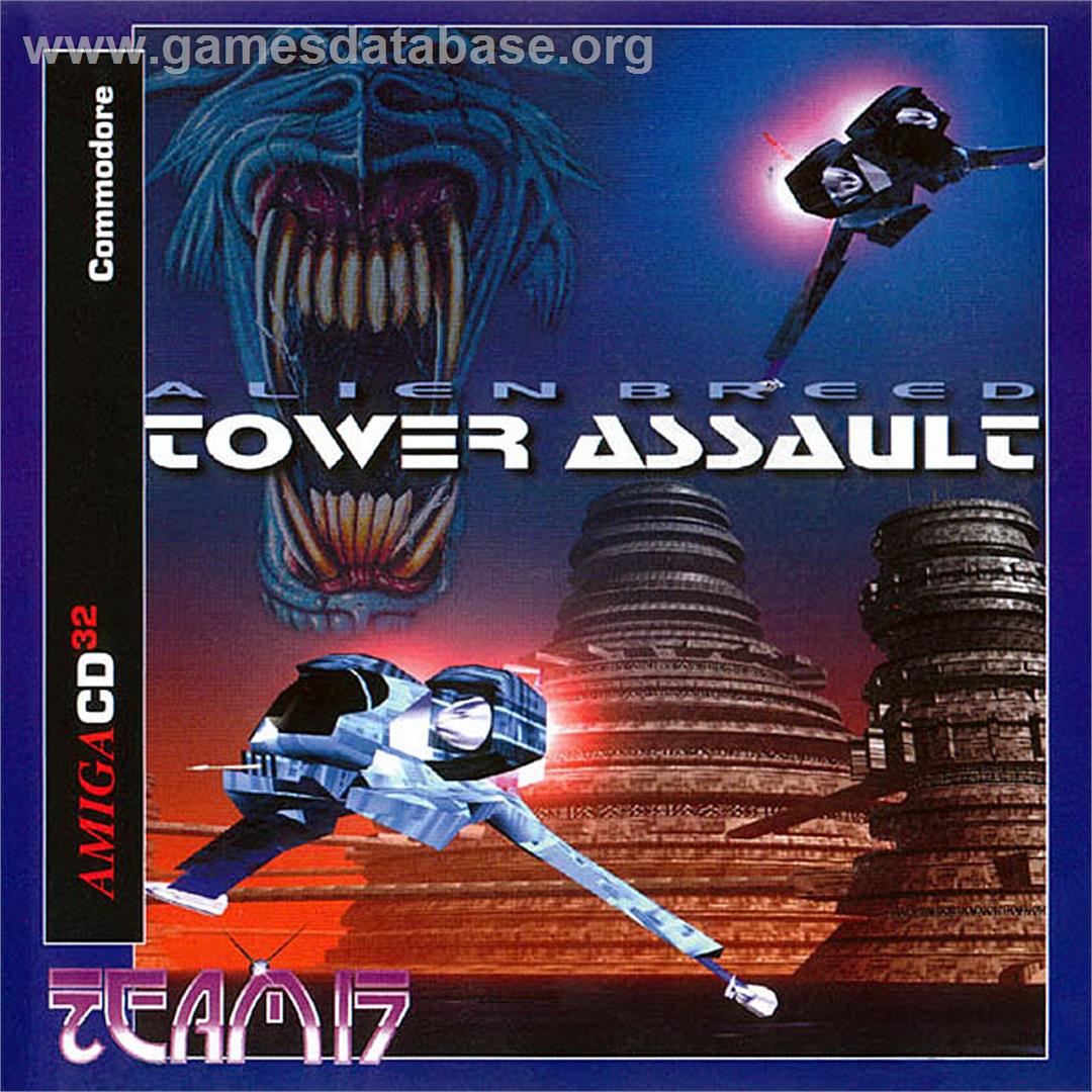 Alien Breed: Tower Assault - Commodore Amiga CD32 - Artwork - Box