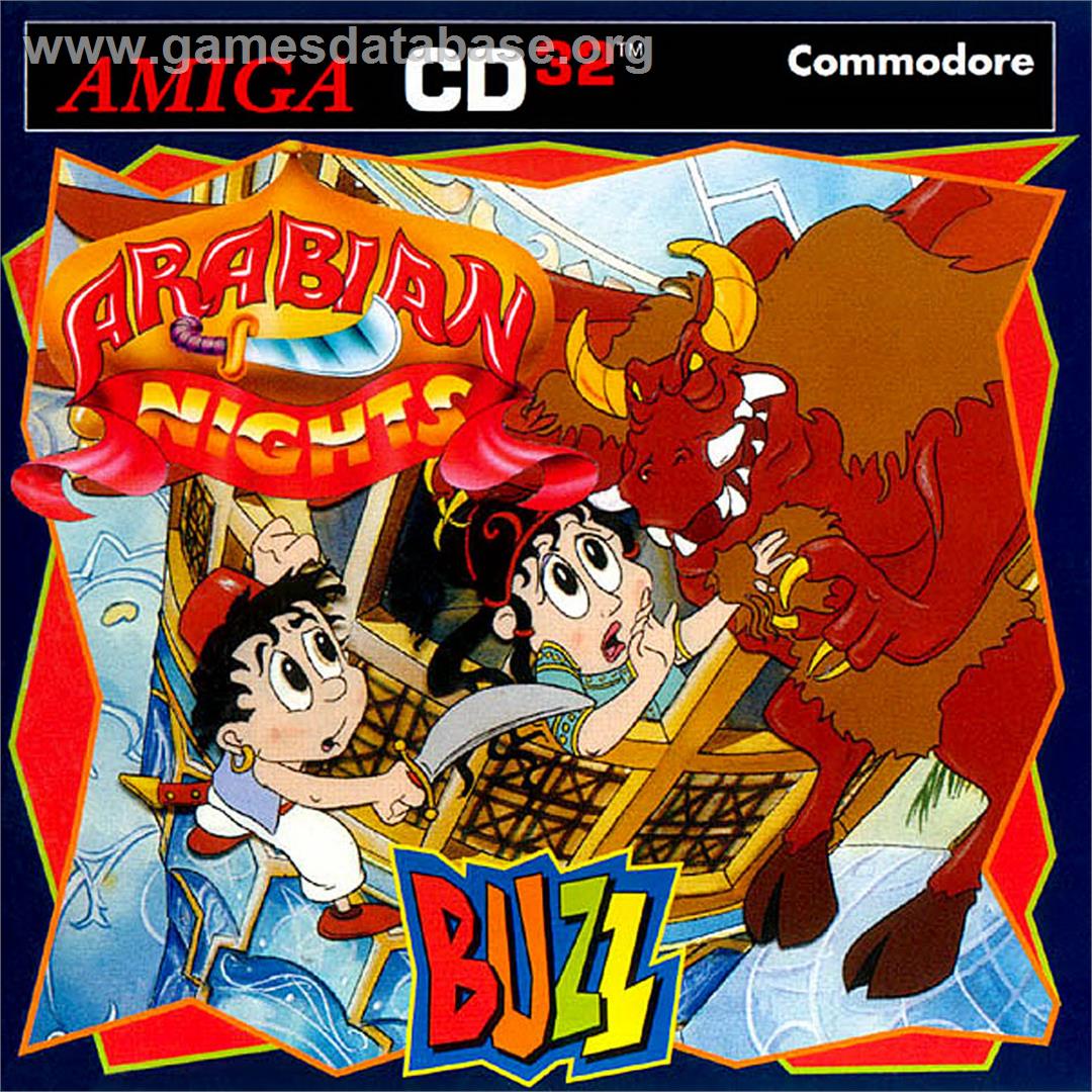 Arabian Nights - Commodore Amiga CD32 - Artwork - Box