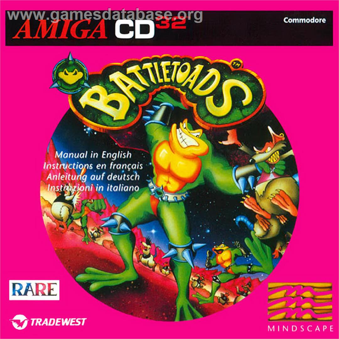Battle Toads - Commodore Amiga CD32 - Artwork - Box