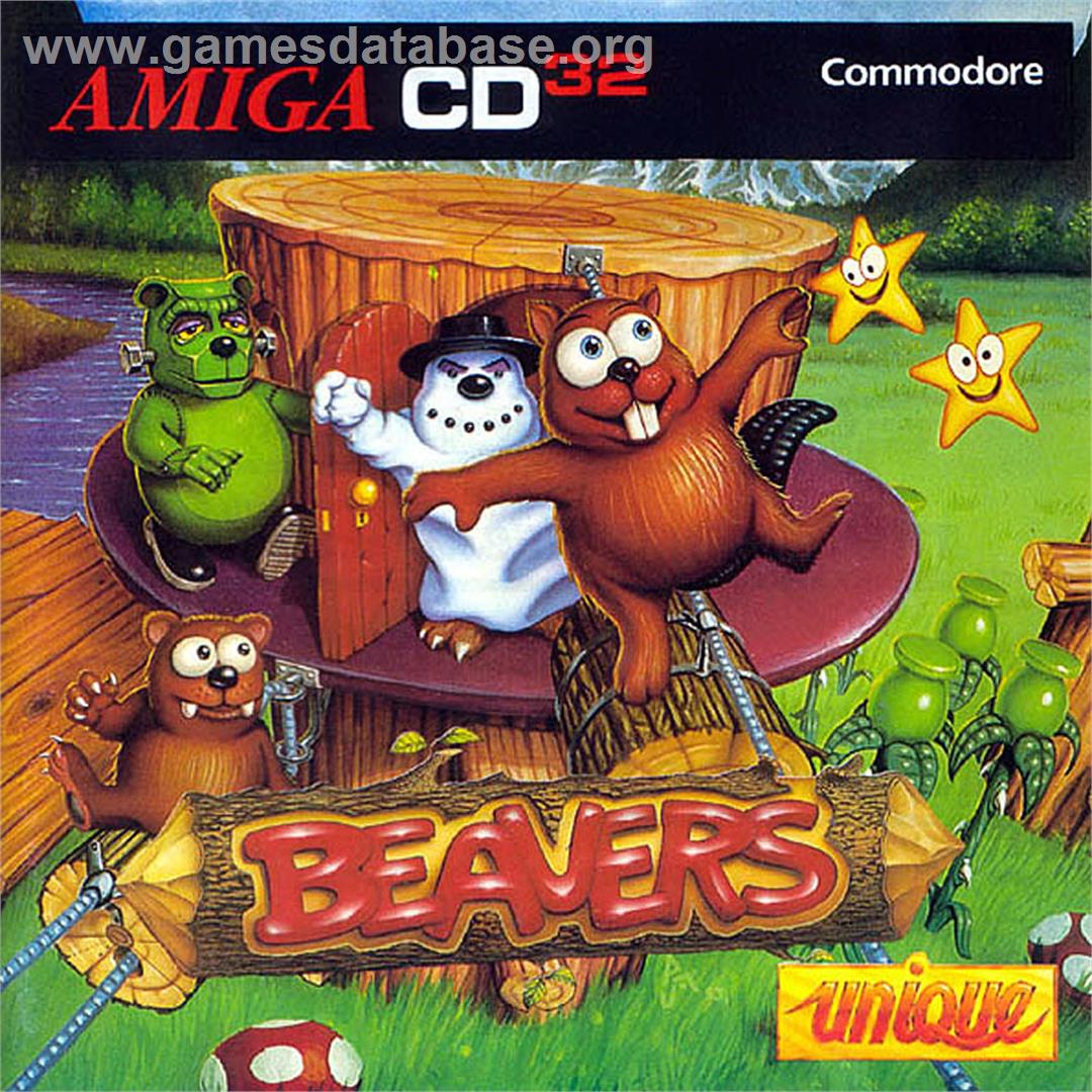 Beavers - Commodore Amiga CD32 - Artwork - Box
