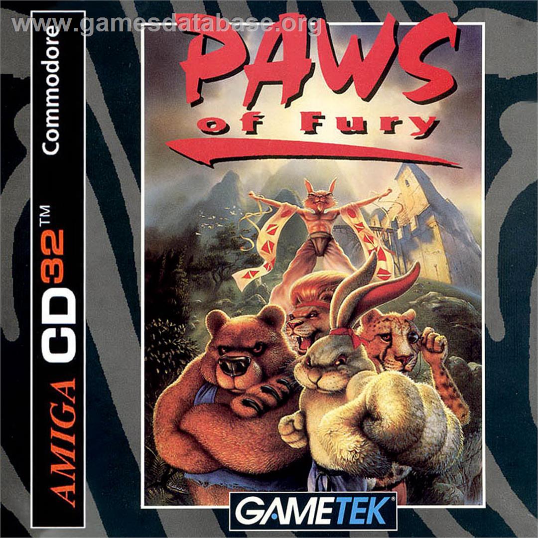 Brutal - Paws Of Fury - Commodore Amiga CD32 - Artwork - Box