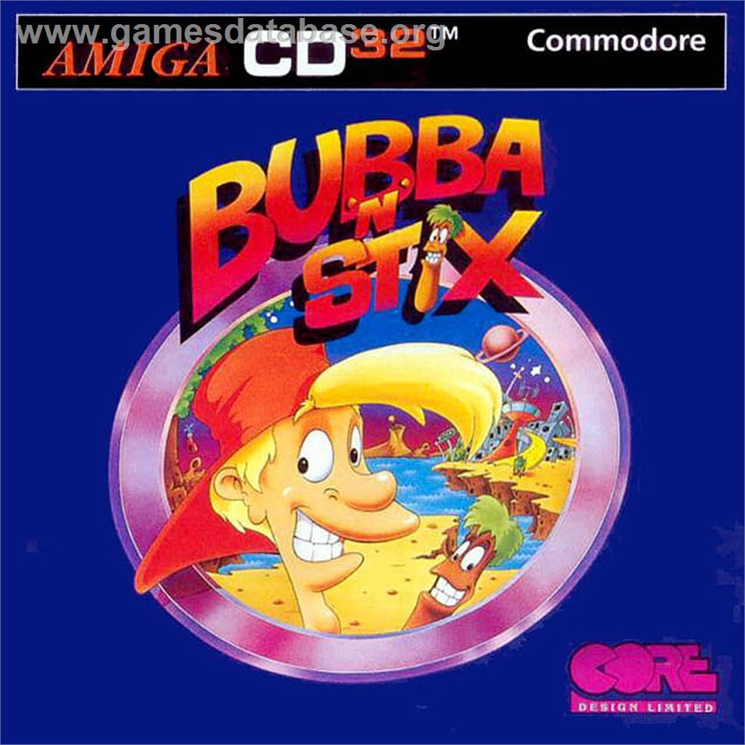 Bubba 'n' Stix - Commodore Amiga CD32 - Artwork - Box