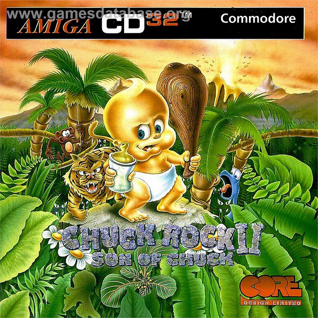 Chuck Rock 2: Son of Chuck - Commodore Amiga CD32 - Artwork - Box