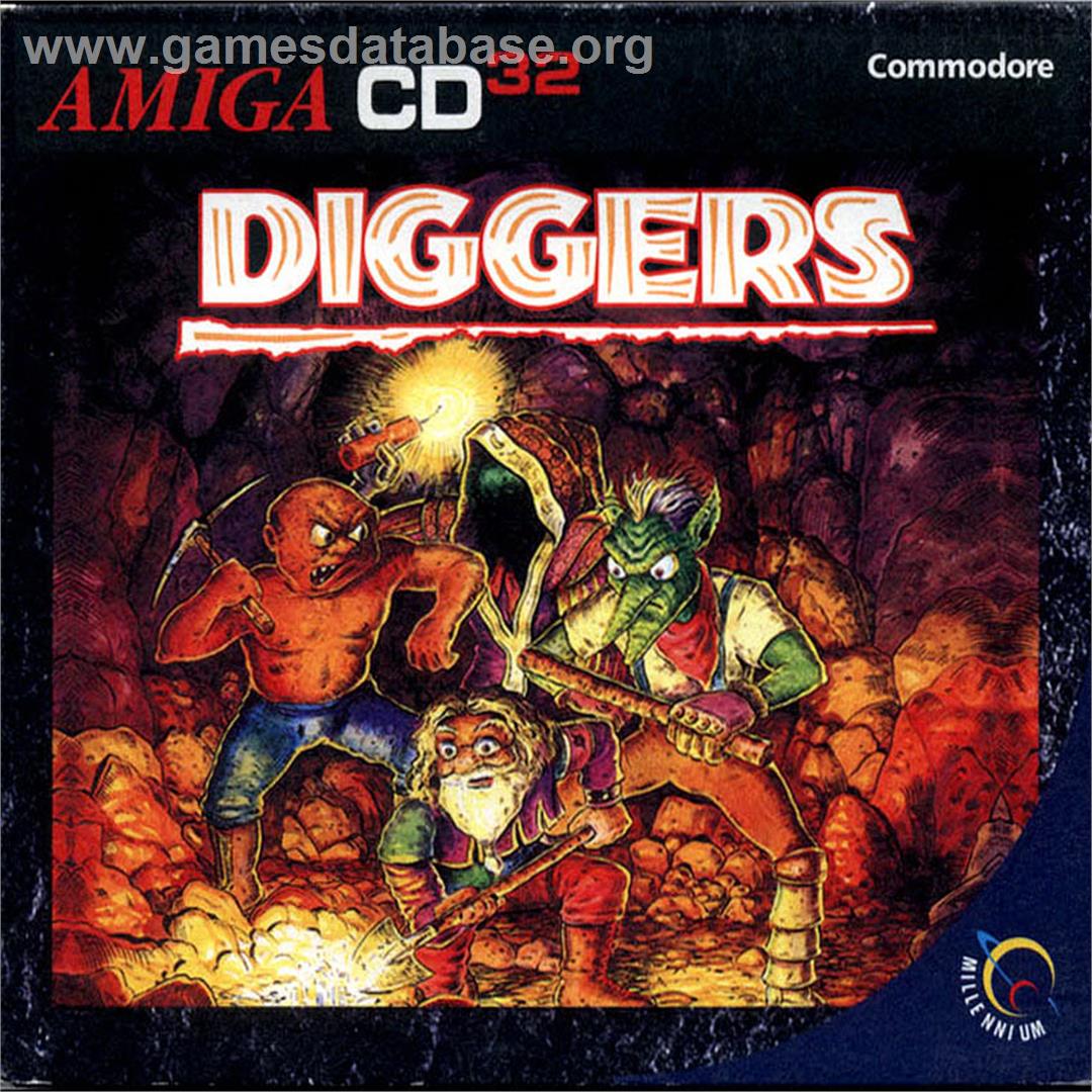 Diggers - Commodore Amiga CD32 - Artwork - Box