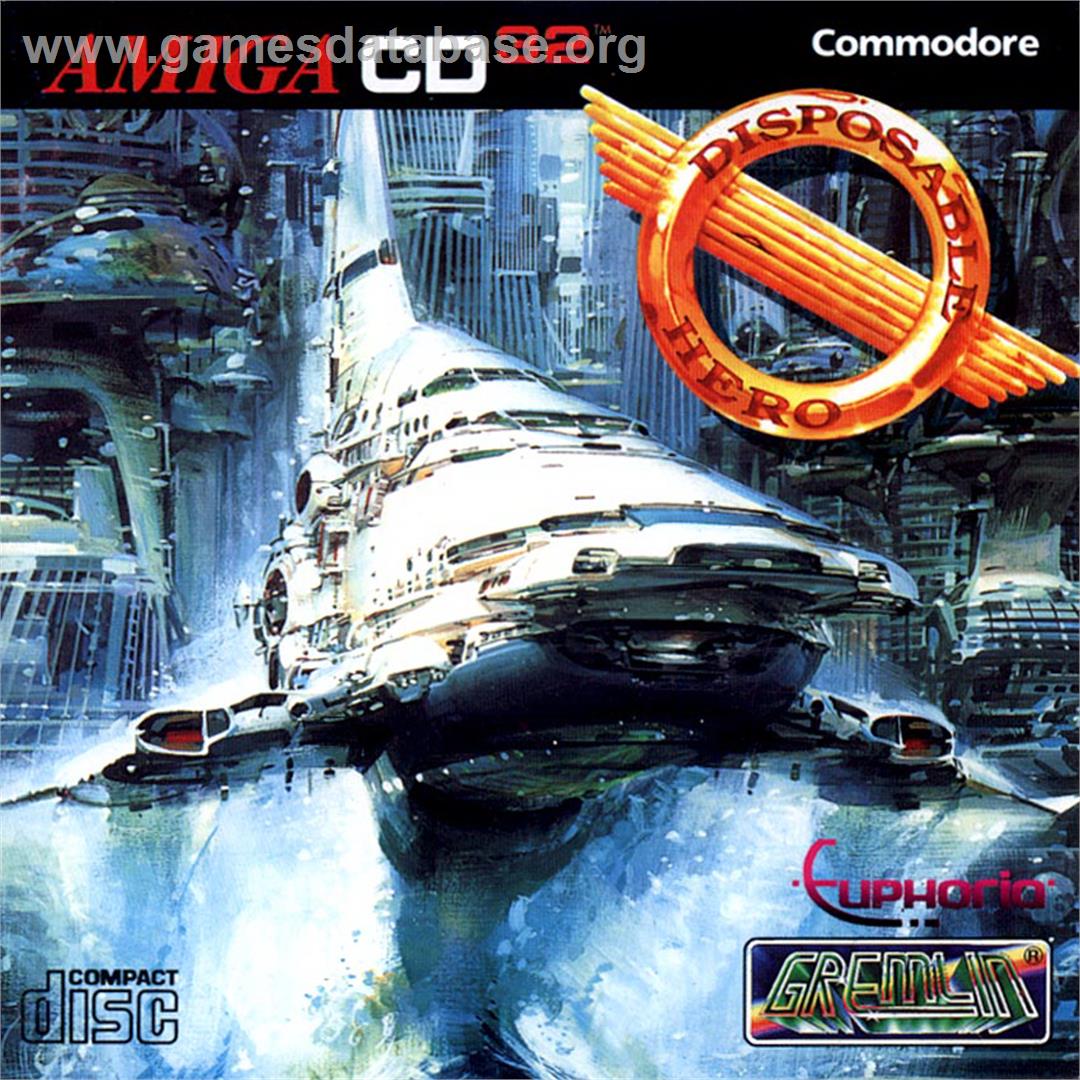Disposable Hero - Commodore Amiga CD32 - Artwork - Box