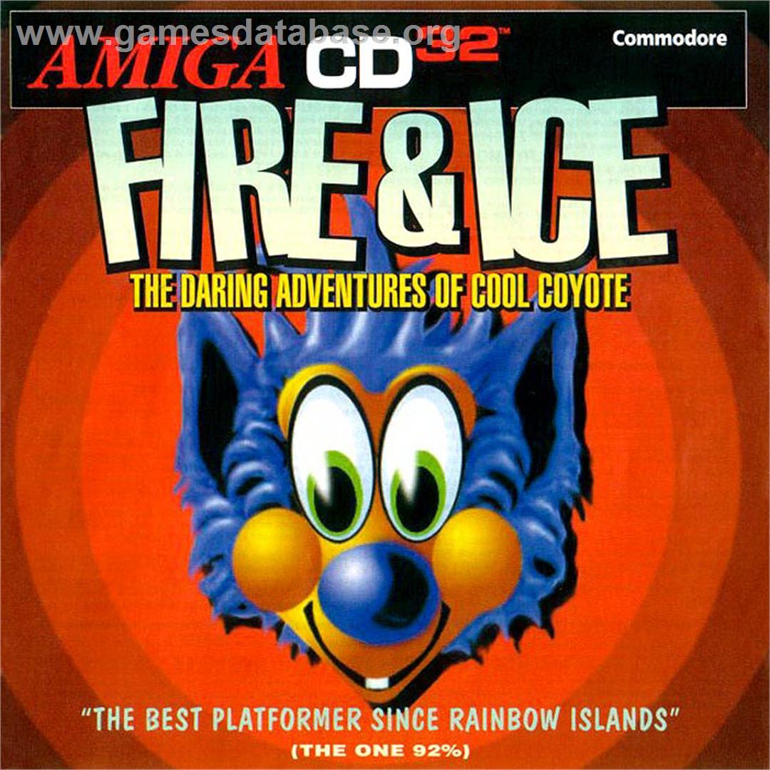 Fire And Ice - The Daring Adventures Of Cool Coyote - Commodore Amiga CD32 - Artwork - Box