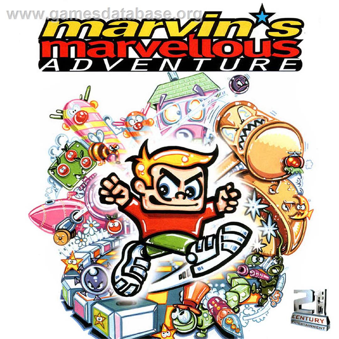 Marvin's Marvellous Adventure - Commodore Amiga CD32 - Artwork - Box