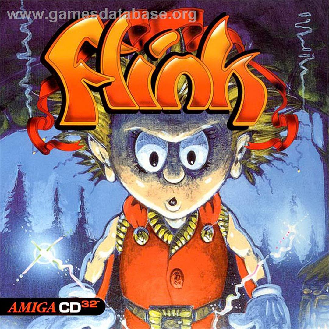 Misadventures of Flink - Commodore Amiga CD32 - Artwork - Box