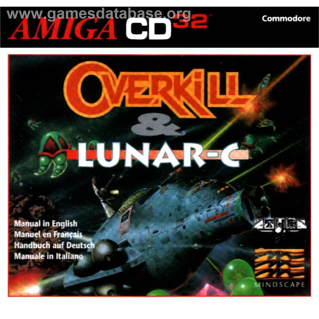 Overkill And Lunar-c - Commodore Amiga CD32 - Artwork - Box