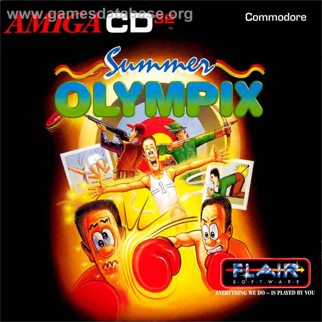 Summer Olympix - Commodore Amiga CD32 - Artwork - Box
