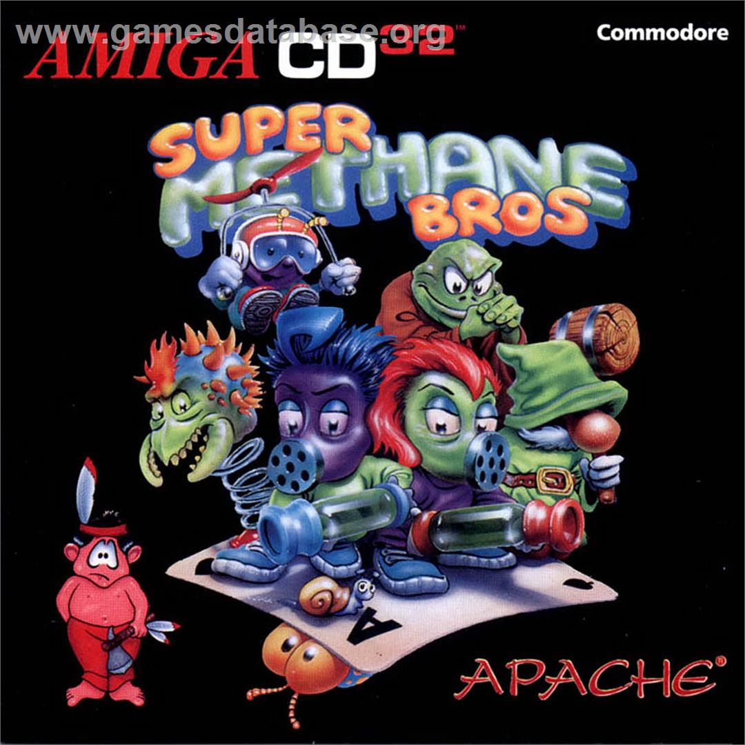 Super Methane Bros. - Commodore Amiga CD32 - Artwork - Box