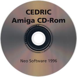 Artwork on the Disc for Cedric And The Lost Sceptre on the Commodore Amiga CD32.