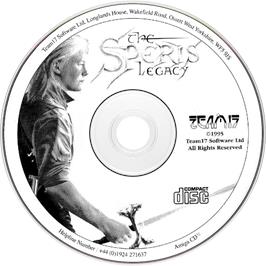 Artwork on the Disc for Speris Legacy, The on the Commodore Amiga CD32.