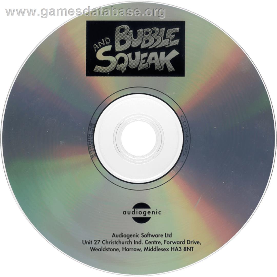 Bubble and Squeak - Commodore Amiga CD32 - Artwork - Disc