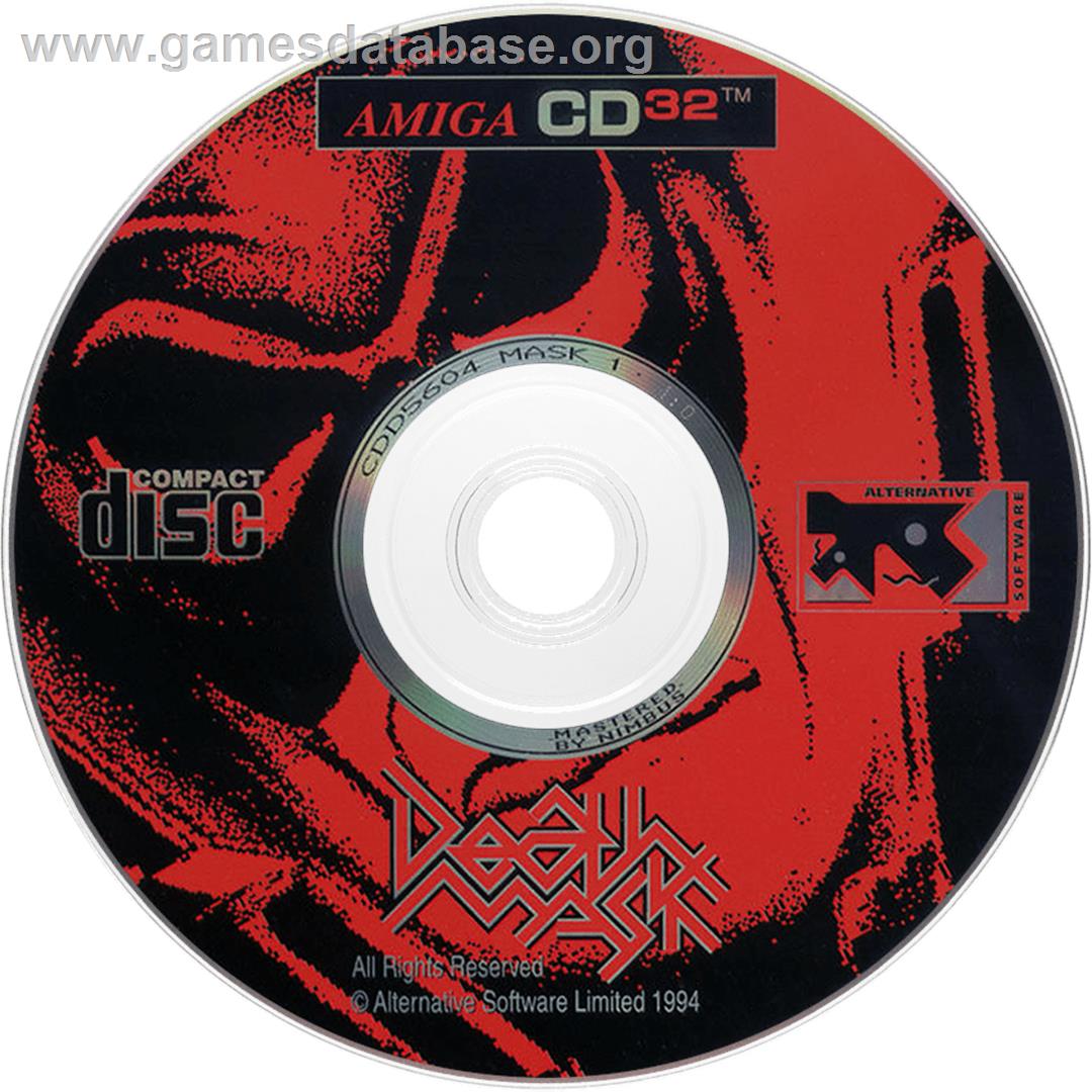Death Mask - Commodore Amiga CD32 - Artwork - Disc