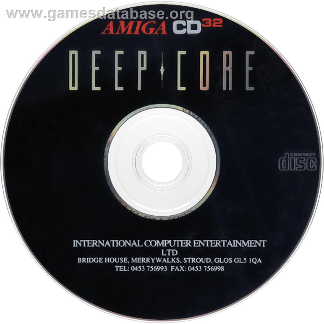 Deep Core - Commodore Amiga CD32 - Artwork - Disc