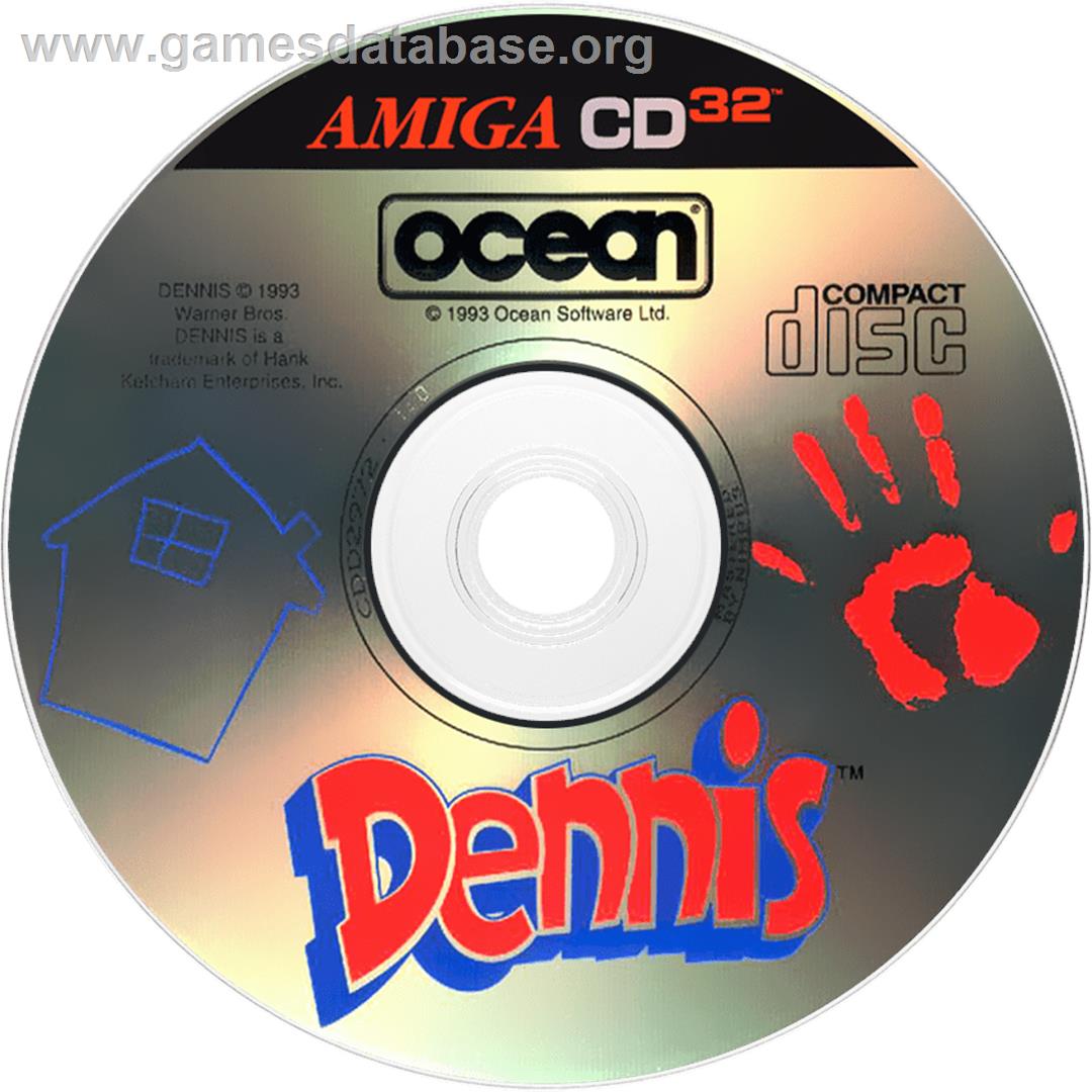 Dennis - Commodore Amiga CD32 - Artwork - Disc