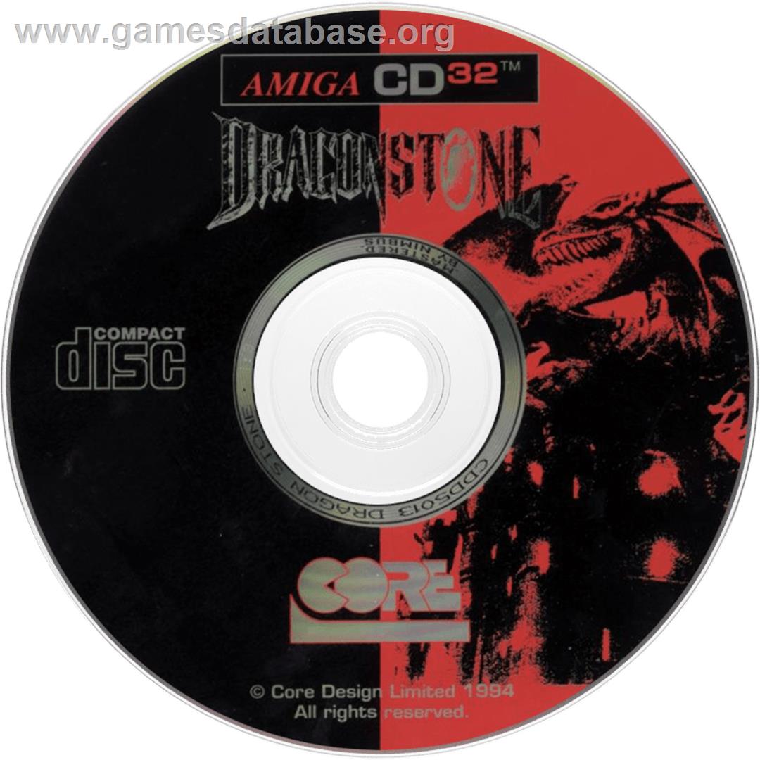 Dragonstone - Commodore Amiga CD32 - Artwork - Disc