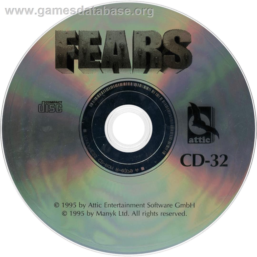 Fears - Commodore Amiga CD32 - Artwork - Disc