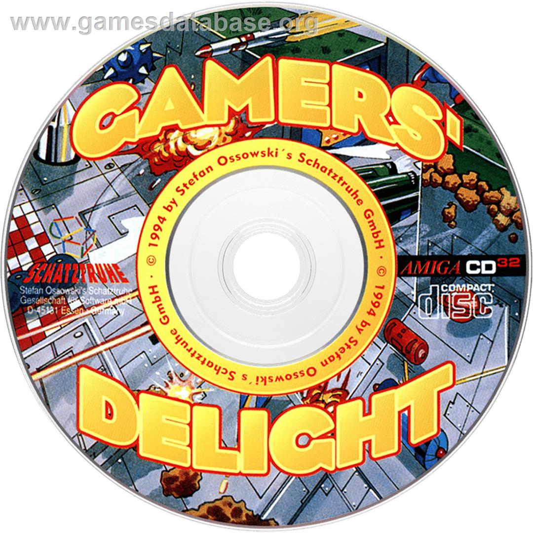 Gamers' Delight - Commodore Amiga CD32 - Artwork - Disc