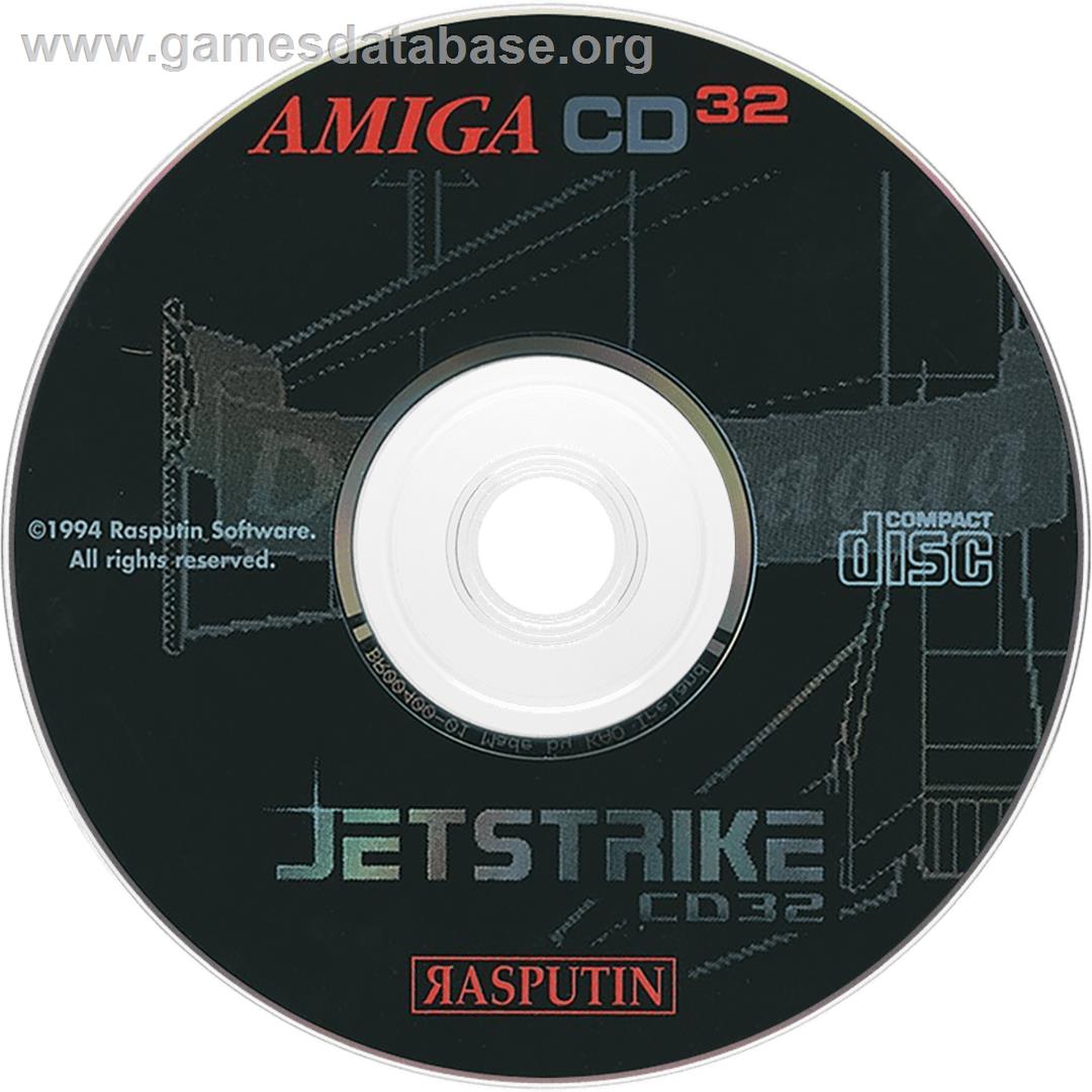Jetstrike - Commodore Amiga CD32 - Artwork - Disc
