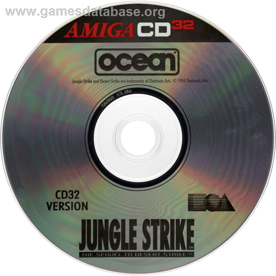 Jungle Strike - Commodore Amiga CD32 - Artwork - Disc