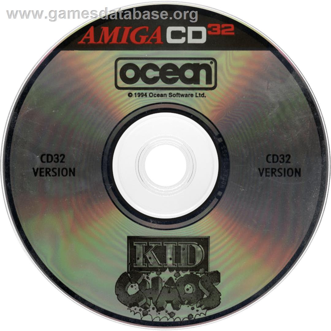 Kid Chaos - Commodore Amiga CD32 - Artwork - Disc