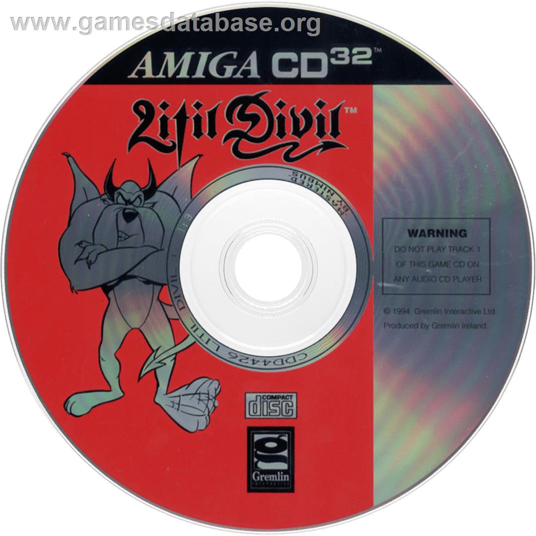 Litil Divil - Commodore Amiga CD32 - Artwork - Disc