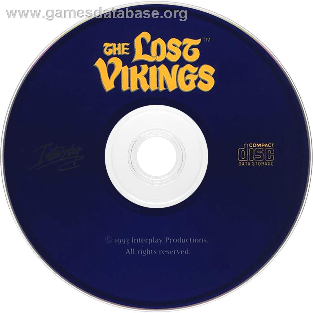 Lost Vikings - Commodore Amiga CD32 - Artwork - Disc