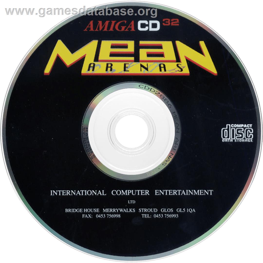 Mean Arenas - Commodore Amiga CD32 - Artwork - Disc