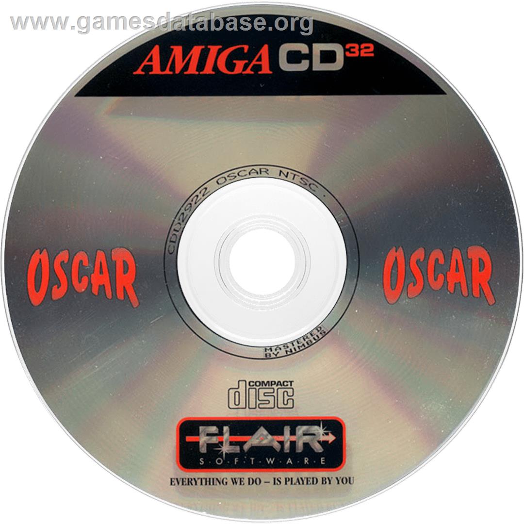 Oscar - Commodore Amiga CD32 - Artwork - Disc