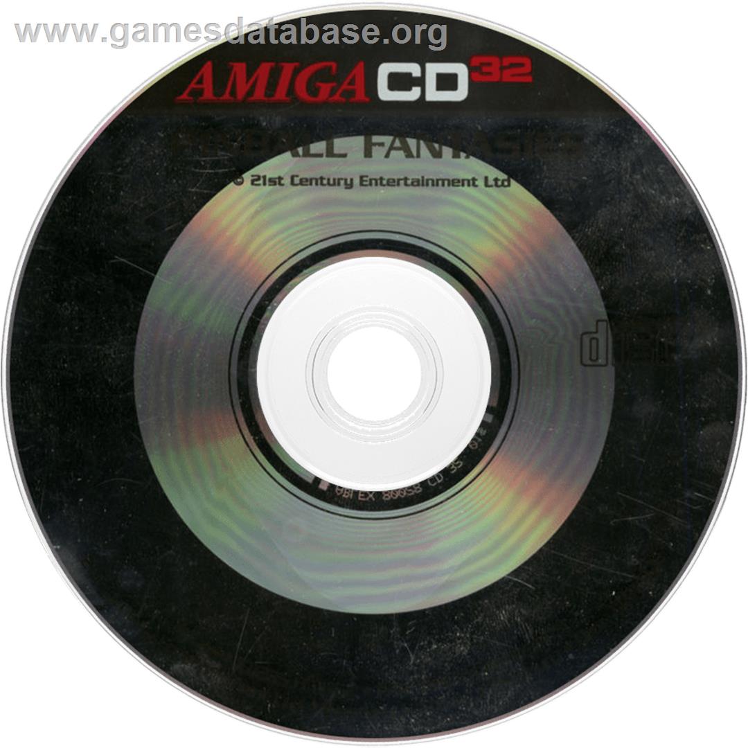 Pinball Fantasies - Commodore Amiga CD32 - Artwork - Disc